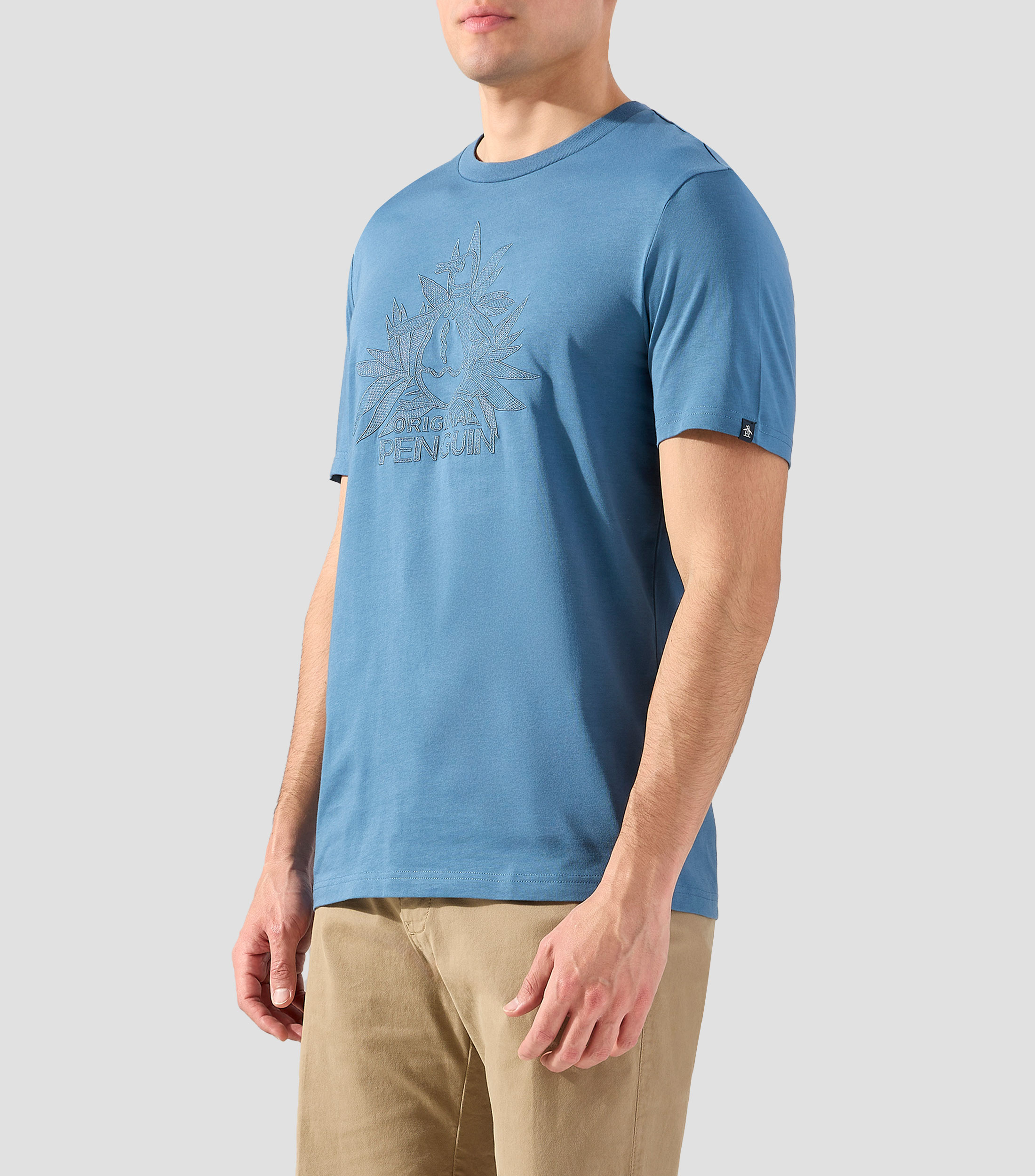 Playera cuello redondo manga corta fantasía Hombre